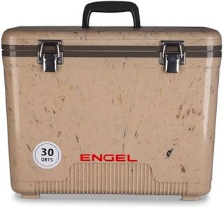 Engel UC30 30qt Leak-Proof, Air Tight, Drybox Cooler and Hard Shell Lunchbox for Men and Women in Camo