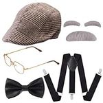 Yewong 1920s Mens Gatsby Gangster C