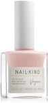 NAILKIND Light Pink Nail Polish - Pillow Talk Baby Pink - Classic - Nude Nail Varnish - Vegan Nail Lacquer + Peta Certified + Cruelty Free - Quick Drying Long Lasting - Chip Resistant Manicure - 8ml