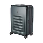 Victorinox Swiss Designed Luggage Bag, Spectra 3.0 Expandable Medium Hardside Check-in Luggage, 81 litres, Storm Grey, Sorplas™ Polycarbonate, 653157 | Swiss Trolley Suitcase Bag