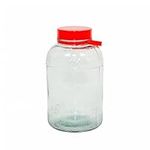 Rammento 8L Glass Pickling & Preserving Jars - Extra Large Pickling Jars with Lids for Airtight Seal, Wide Mouth - Ideal for Pickles, Preserves, Sauces