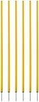 Champion Sports Coaching Sticks (5-Foot) YELLOW, 60'H x 1' (5-Foot)