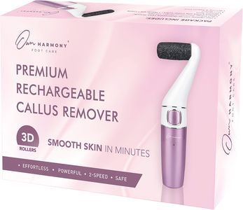 Own Harmony Electric Foot File – Rechargeable Callus Remover Pedicure Tool