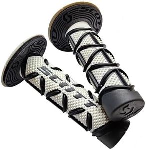 Scott Sports 219626-1007 Black/White Diamond Motorcycle Grips