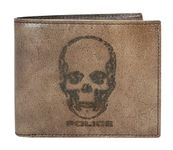 POLICE Men's Id Wallet - Brown