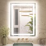 Keonjinn 24x32 Inch LED Bathroom Mi