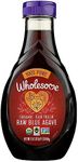 Wholesome Sweeteners 23.5-Ounce Organic Raw Blue Agave Nectar, Fair Trade, 100% Pure, Non GMO, Gluten Free & Vegan, 1 Pack