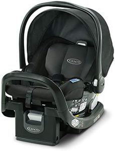 Graco SnugFit 35 Infant Car Seat with Simply Safe Adjust Harness System | Baby Car Seat with Anti Rebound Bar, Gotham