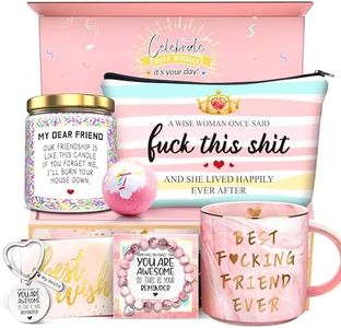 Birthday Gifts for Women Best Friends Friendship Gifts for Women Funny Gifts for Female BFF Female Bestfriend Bestie Scent Candles Coffee Mug Gifts for Friends Her Sister