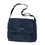 VALICLUD Clutch Messenger Blue Couple Casual Body Denim School Cross Capacity Vintage Girls Canvas Shoulder Hand Bag Dark Tote Crossbody Large Fabric Street Women Unisex for Purse