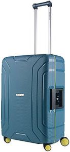 Moyenne Valise 65 cm CarryOn Steward - Bagage Rigide avec Fermeture Clip Verrouillage TSA (Bleu, M - 65cm)