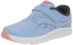 Saucony Kids Girls Kinvara 14 A/C Jr Running Shoe, 6 M US Light Blue