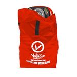 V VOLKGO Car Seat Bags for Air Travel for Airplane, Easy Carry Durable Seat Gate Check Bag, Car Seat Bag, Carseat Travel Cover, Carseat Travel Bag, Car Seat Cover for Airplane Travel