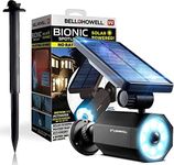 Bell+Howell Bionic Spotlight Original LED Solar Outdoor Lights with Motion Sensor Super Bright Outdoor Solar Lights Waterproof Landscape Lighting for Yard, Garden Outdoor Lighting As Seen On TV