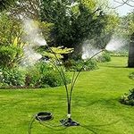 Misters for Outside Patio,Outdoor Misting Cooling System for Lawn Irrigation,Pool,Trampoline,Pets Cooling,Backyard,Deck,BBQ Summer Party