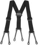 TronX Ice Hockey Pant Suspenders - Adult Senior Junior Youth (Junior (22" - 30" Waist))