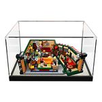 Acrylic Display Case for Ideas 21319 Friends Central Perk and Ideas Seinfeld 21328 Collectibles,Assemble Acrylic Boxes for Display Dustproof Protection Showcase(13.7x9.8x6 inch;35x25x15cm)