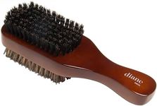 Diane 100% Boar 2-Sided Club Brush, Medium and Firm Bristles, D8115