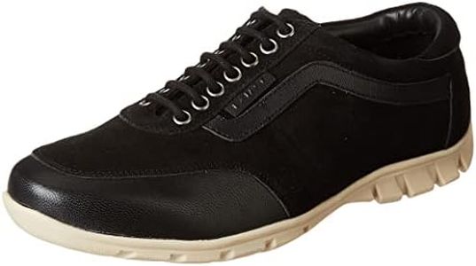 Extacy By Red Chief Black Leather casual shoes for men