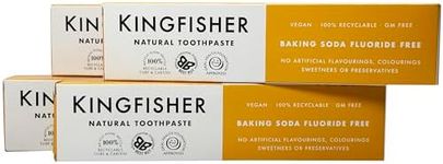 Kingfisher | Baking Soda & Mint Toothpaste | 4 x 100ml