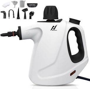 NexLev Steam Cleaner | Complete Home Kitchen Floor Bathroom Car & Office | Steam Cleaner for Home With 9 Accessories | 450 ML | Window Pane Sink Grime Chimney Grease Water Stain Cleaner | 1050W