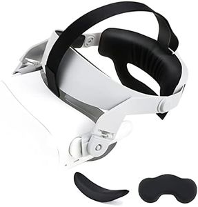 iovroigo Upgrade Adjustable Halo Head Strap, Suitable for Oculus Quest 2 VR Head Straps Increase Supporting Force and Improve Comfort-Virtual Reality Accessories