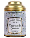 SAN-CHA Tea Boutique,Chamomile Green Tea,Night-Time Tea,Bed Time Tea,Stress Relieving & Calming (100X3 Cups),Rainforest Alliance Certified Tea,Soothing Floral And Vegetal Notes, Loose Leaves, 0.1 Kg