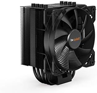 be quiet! Pure Rock 2 Black, CPU cooler, 150W TDP, Pure Wings 2 120mm PWM, 4 6mm heatpipes, asymmetric design, single tower, BK007