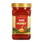 VIVI Natural Honey - 1kg | 100% Pure Multi-Flora Honey | No Sugar Adulteration | Naturally Rich in Anti-Oxidants | Non-GMO Project Verified | Globally Certified