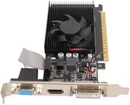 GT610 Graphics Card, 2GB DDR3 64bit Computer Graphics Card, DVI, VGA, HDMI PCI Express 1.1 x 16 GF119, 40nm Independent Graphics Card for Computer Desktop, Easy to Install