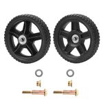 Parts Camp Lawn Mower Wheels 8 inch Wheels for Push Mower (Set of 2) Wheel kits