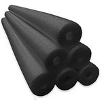 6 Pack Jumbo Swimming Pool Noodle Foam Multi-Purpose -Black