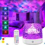 JIAWEN Galaxy Projector Light, Star Projector Night Light with 16 Colors, 30 Lighting Modes Ocean Wave Sensory Lights, USB Powered Ceiling Projector Lights for Children, Kids, Bedroom