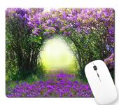 Magic Spring Forest Mouse Pad Non-Slip Rubber Base Gaming MousePads for Computers Laptop Office, 9.5"x7.9"x0.12" Inch(240mm x 200mm x 3mm)