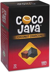 Coco Java Coconut Charcoal Natural Hookah Coal 72 Pieces / 1 KG Cubes