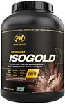 PVL ISOGOLD – Grass Fed - Premium Isolate 100% Whey Protein Shake (2.27 kg (Pack of 1), Milk chocolate)