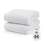 Sunbeam Restful Quilted Water Resistant Heated Mattress Pad - Twin