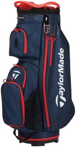 TaylorMade 2023 Pro Cart Bag (Azul Marino/Rojo)