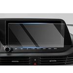 CDEFG Compatible with Hyundai i20 BC3 i20n N Line 2020-2023 2024 Navigation Screen Protector 9H Tempered Glass Car i20 10.25 Inch GPS Anti Scratch HD Clarity Protective Film i20 2024 Accessories