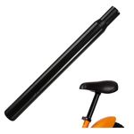 Schrodinger15 20072 Bicycle Cycling Cycle Saddle Seat Post Alloy Straight Bar (Fitting Diameter : 27.20mm x 22mm x Length 250mm) (NO Shock Absorber)