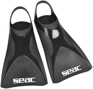 SEAC Atom, Short Swimming fins for Training in The Pool and Open Water