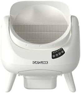Catlink Scooper Open-X Self-Cleaning Smart Cat Litter Box, White
