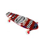 Cockatoo Skateboard with LED Light Wheel, Anti-Skid Board with ABEC-7 High Precision Bearings| 22 X 6 Inch, Medium (Blue)