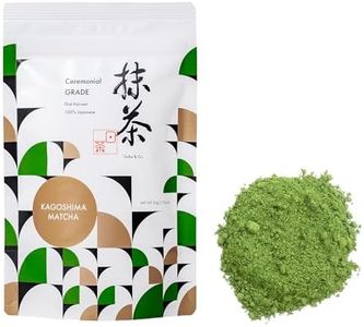Ocha & Co. Kagoshima Matcha Ceremonial 50g - Erste Ernte - Traditionell japanisch im Steinmühlenverfahren hergestellt – 100% natürlich & laborgeprüft