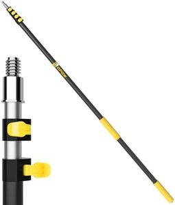 Opow 7.2-30 Telescopic Extension Pole, FT Multi-Purpose Aluminum Alloy Telescoping Rod with Flip-Lock Design, Sturdy for Painting Dusting, High House Maintenance, and Window Cleaning