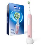 Oral-B Pro 1000 Electric Toothbrush, Pink, Rechargeable Power Toothbrush with 1 Brush Head