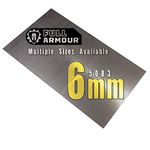 6mm Aluminium plate sheet - Grade 5083 (300mm x 150mm)