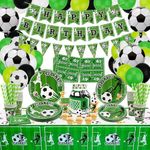 Football Party Supplies - Includes 