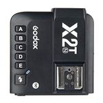 Godox X2T-N 2.4G Wireless Flash Trigger Transmitter for Nikon Support i-TTL HSS 1/8000s Group Function LED Control Panel Firmware Update