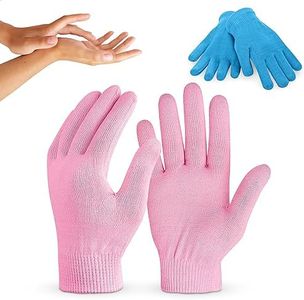 4Pcs Moisturizing Gloves Overnight - Cotton Gloves for Dry Hands Sleeping Moisturizer Gloves Overnight Hand Softening Gloves - Lotion Gloves Overnight for Women Hand Care Cotton Gloves for Women